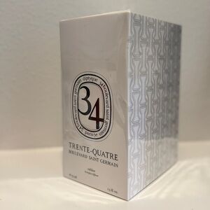 Diptyque 34 Boulevard Saint Germain Hourglass Diffuser 75ml / NEW Sealed